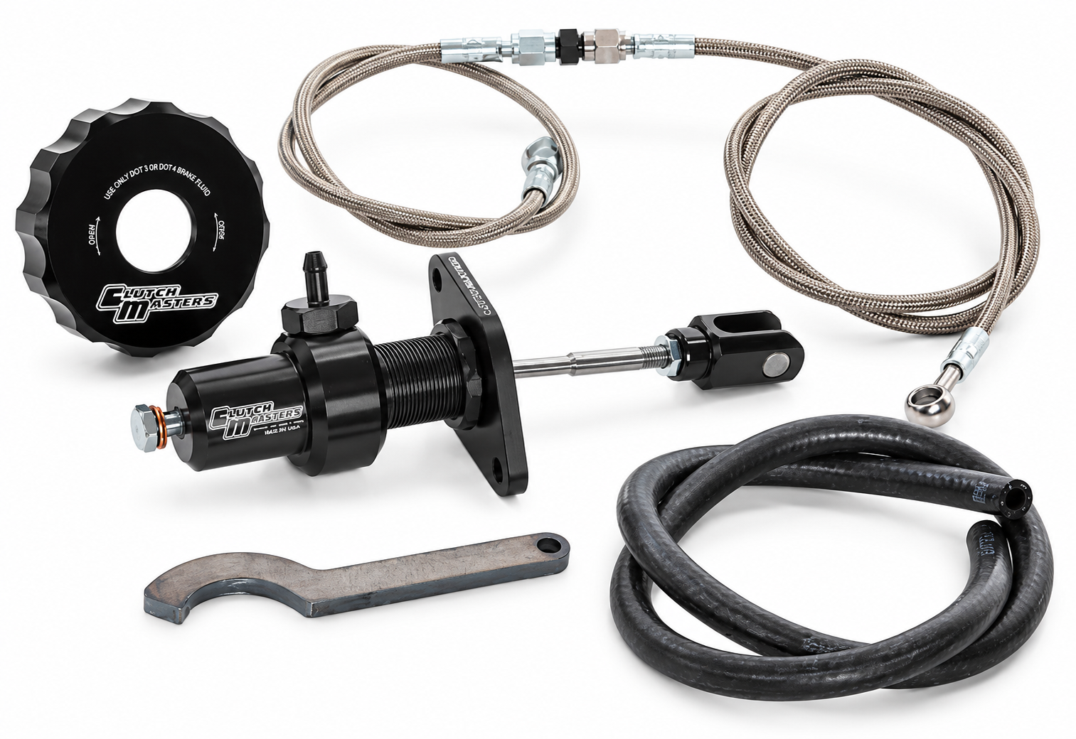 Clutch Masters 17-21 Civic Si/EX 1.5L Turbo .75in Bore Black Master Cylinder Upgrade Kit